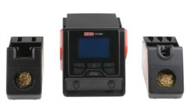 Dwukanałowa Cyfrowa Stacja Lutownicza, 2-Wyjściowa, 230V, Typ F — Wtyczka...