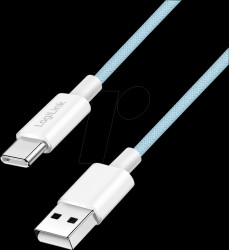 CU0331 Sync and charging cable, USB-C -&gt; A, 60 W, blue, 1.5 m