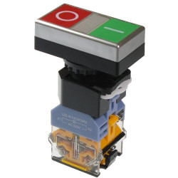 Przełącznik prostokąt monostab. PT2954 przycisk