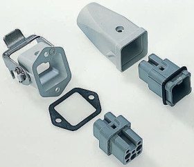 Wkładka złącza dużej mocy 8-pinowe EPIC 10A Męski Montaż na kablu Proste