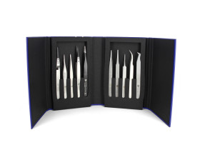 Zestaw pęset dł. całkowita 180 mm ideal-tek