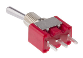 Przełącznik Wł.-wł. SPDT RS PRO Płytka drukowana długość przełącznika 10.5mm