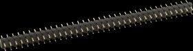 952-08-072-2-00 Pin header RM 2.54mm, straight, 2-row, 72-pin