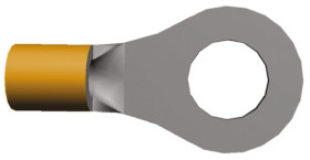 Zacisk oczkowy rozmiar przewodu 2.6mm² Ø , M4 nieizolowany średnica wew 4.34mm TE Connectivity