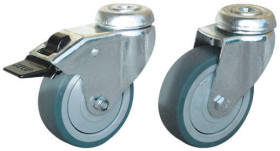 Koło samonastawne średnica kabla 50mm Pojedyncza śruba Guitel Hervieu 40kg wysokość całkowita 69mm