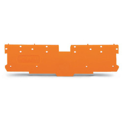 WAGO 769-302 End And Intermediate Plate 1.1mm Thick Orange