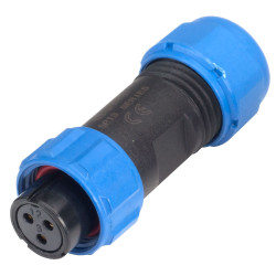 CliffCON&#xAE; 68 FM686813 IP68 Female Cable Plug 3 Pin