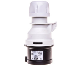 Wtyczka przenośna 16A 5P 500V czarna IP44 SHARK 015-7