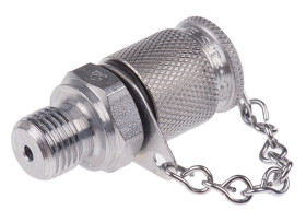 Adapter testowy, przyłącze A: G 1/4 męski, 630bar