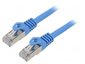 PCF6-10CC-3000-B Patch cord F/UTP Cat: 6 RJ45 wtyk z obu stron linka CCA 30m