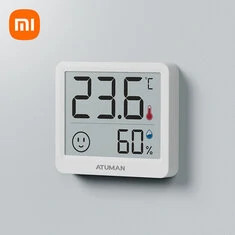 Xiaomi Duka Atuman THmini Elektroniczny miernik temperatury i wilgotności Wysoka precyzja Wskaźnik pionowy temperatury dla pokoj