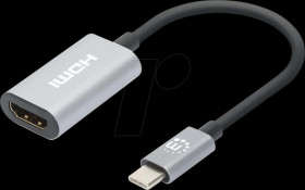 153973 Adapter, USB-C &gt; HDMI adapter, USB 3.2, 4 K@60 Hz