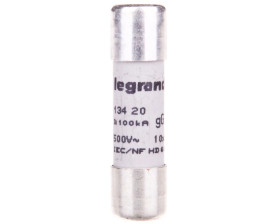 Wkładka bezpiecznikowa cylindryczna 10x38mm 20A gL 500V HPC 013420 /10 szt./