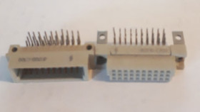 Print connector male en female 30 pins