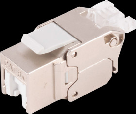 BS08-10034 Keystone module, RJ45 socket / LSA, Cat.6a, ClampFix