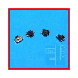 MIKROPRZYCISK TACT SWITCH SMD KĄTOWY 4,5/1x4,7 1,7mm 50mA 12VDC 160gf POWER TABLET MP4
