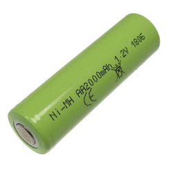 Akumulator do pakietu BYDAA2000B R6 bez blasz.1,2V 2000mAh NiMh 14x50