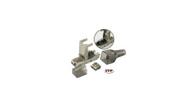 Samozaciskowy Wtyk Modularny Rj45 Cat.6A Stp Beznarzędziowy