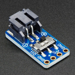 Switched JST-PH 2-Pin SMT Right Angle Breakout Board