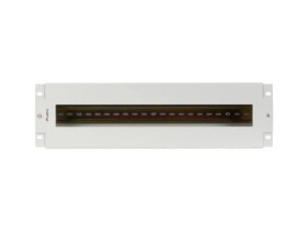 PANEL DYSTRYBUCJI NAPIĘĆ 3U 19 Z SZYNĄ DIN TS-35 SZARY LANBERG AK-VDP103-S