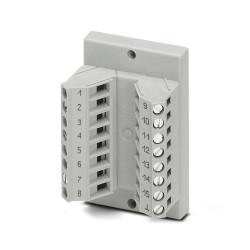 Moduł 15 -pinowe Montaż tylny Phoenix Contact D-sub Żeński 2.5A