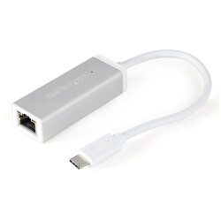 StarTech.com US1GC30A USB-C to Gigabit Network Adapter - Silver