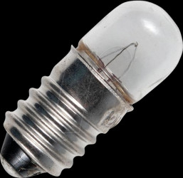 102330800 E10 T9x23 12 V, 250 mA, 3 W, C2R, 2K hrs, clear