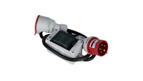 Kabel Przedłużacz Siłowy 32A/16A 1M Adapter Zmienna Faza 241201/S