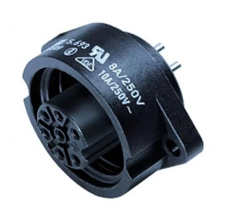 09 4228 00 07 Złącze: okrągłe 692,693,RD24 250V PIN: 7 gniazdo żeńskie 10A