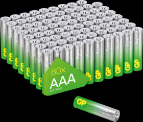 Super, alkaline battery, AAA (Micro), pack of 80