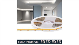 Taśma Premium 12V Cob 320Led 6500K 700Lm Ra90 (50)