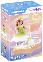 Playmobil® Princess Magic Niebiański tęczowy bączek z księżniczką 71364