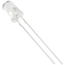 TRU COMPONENTS 1577402 LED wired Blue Circular 5 mm 3500 mcd 20 mA