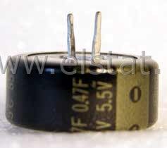 0,47F 5,5V kondensator pamięci poziomy 21x9mm