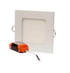 Panel LED podtynkowy kwadrat 6W biały