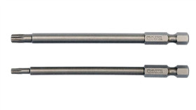 Bit, Grot Długi Torx Secur 2 Szt.T15*100Mm T27*100Mm
