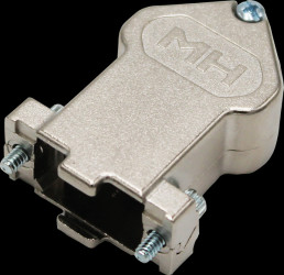 MHDU45ZK9-K D-Sub cap, 9-pin, angled, silver, size E