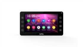 Wideomonitor Z Dotykowymi Przyciskami 7 Cali Czarny Vp-829B Ent10000401