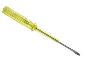 Próbówka tester napięcia 17cm -średni