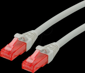 21152940 Patch cable Cat. 6 UTP, LSOH, grey, 0.3 m