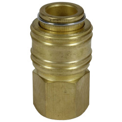 Einhell 4139205 Pneumatic Quick-Fit Connector 3/8&quot; Female Thread Brass