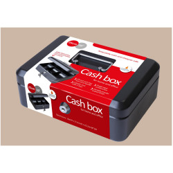 Cathedral Products CBBK10 Cash Box Black 10&quot;