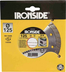IRONSIDE 241011 Tarcza tnąca diamentowa Średnica 115 mm 1 szt.