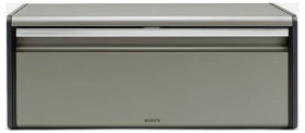 brabantia 29 93 84 Składany pojemnik na chleb z przodu kwadratowy, platyna