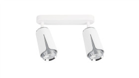 Lampa Sufitowa Flower White Chrome Spot 2Xgu10 Ml0273 Milagro