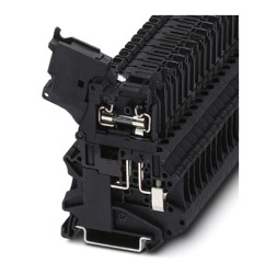 Złączka szynowa bezpiecznikowa Phoenix Contact poziomy: 1Śruba UT 4-HESI (5X20) BU 6.3A 500 V