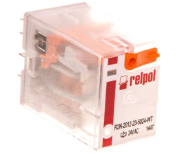 Przekaźnik przemysłowy 2P 24V AC AgNi R2N-2012-23-5024-WT 860940