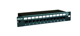 Panel 10 12 x RJ45 UTP kat. 5e (1U) FU/PPFA8075K128C5E