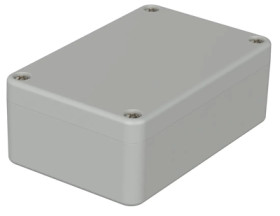 ABS/PC enclosure, (L x W x H) 98 x 64 x 36.4 mm, light gray (RAL 7035), IP66, 02208000