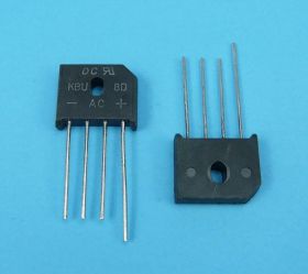 8A/200V PINY PŁASKI KBU-8D MOSTEK